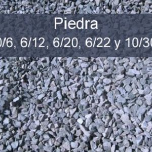Piedra Partida 10/30 x m3 -Bolsón