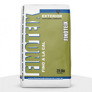 Revoque Fino Exterior Finoteix